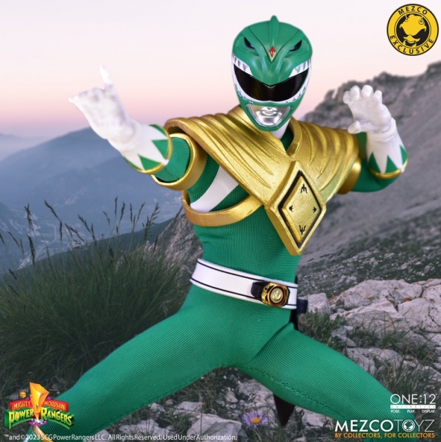 Green Ranger One:12 Collective Exclusive Edition | Mighty Morphin Power Rangers | Mezco Toyz