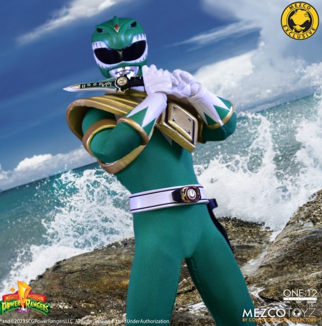 Green Ranger One:12 Collective Exclusive Edition | Mighty Morphin Power Rangers | Mezco Toyz