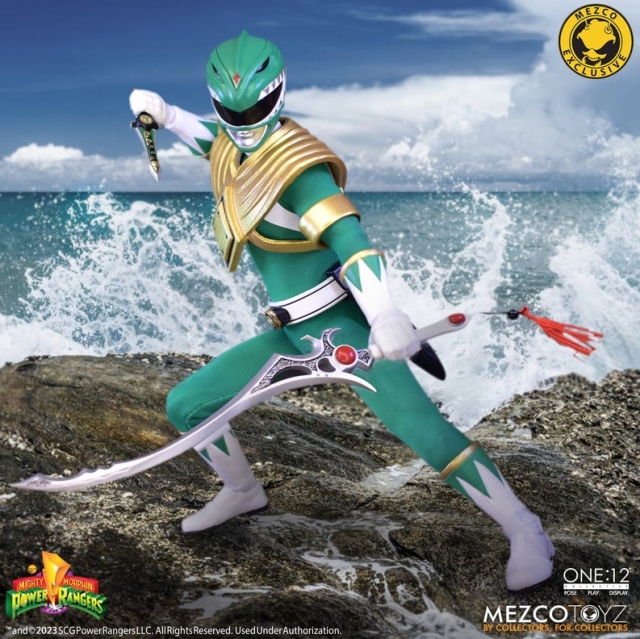 Green Ranger One:12 Collective Exclusive Edition | Mighty Morphin Power Rangers | Mezco Toyz