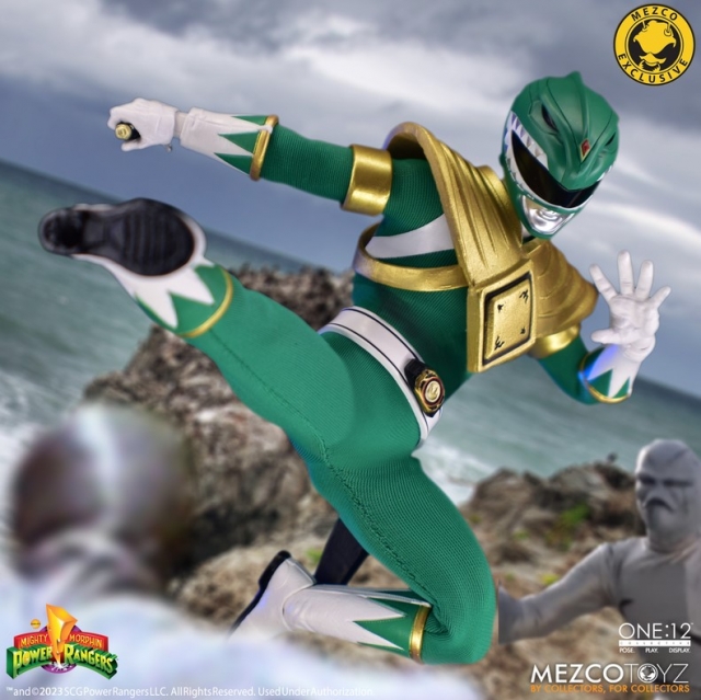 Green Ranger One:12 Collective Exclusive Edition | Mighty Morphin Power Rangers | Mezco Toyz