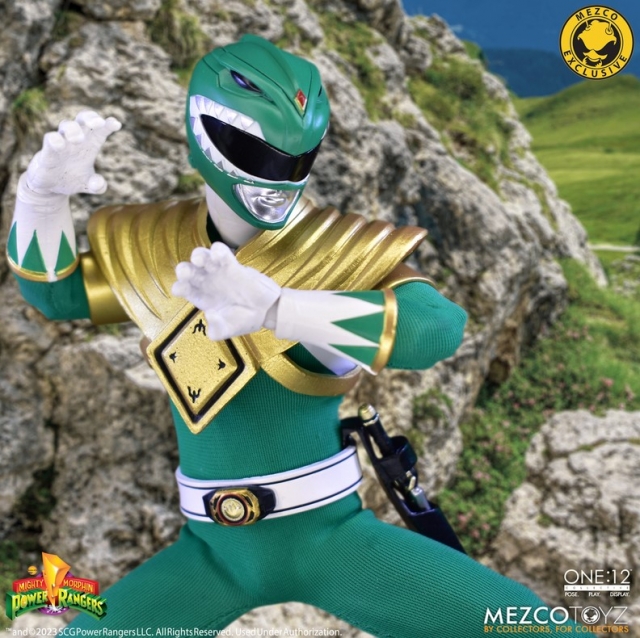 Green Ranger One:12 Collective Exclusive Edition | Mighty Morphin Power Rangers | Mezco Toyz