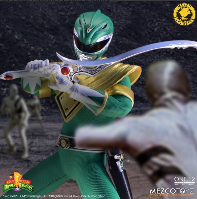 Green Ranger One:12 Collective Exclusive Edition | Mighty Morphin Power Rangers | Mezco Toyz