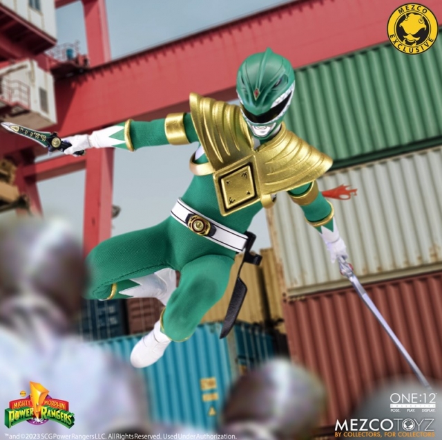 Green Ranger One:12 Collective Exclusive Edition | Mighty Morphin Power Rangers | Mezco Toyz