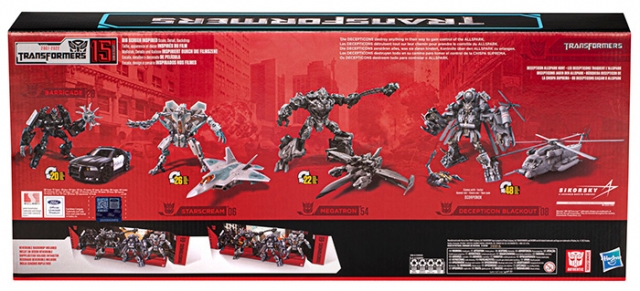 Transformers Movie 1 15th Anniversary Decepticon Multipack | Transformers Studio Series | Transformers