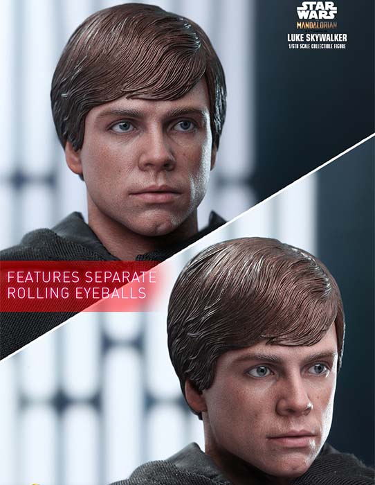 DX22 Luke Skywalker Jedi Knight with Grogu 1/6th Scale Collectible Figure Set | The Mandalorian | Star Wars