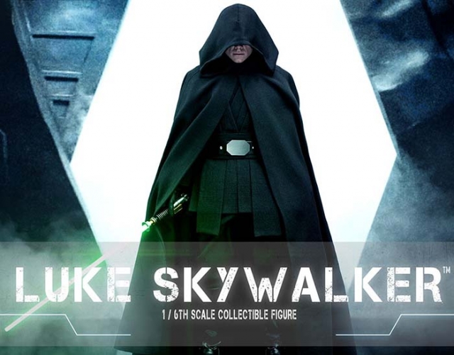 DX22 Luke Skywalker Jedi Knight with Grogu 1/6th Scale Collectible Figure Set | The Mandalorian | Star Wars