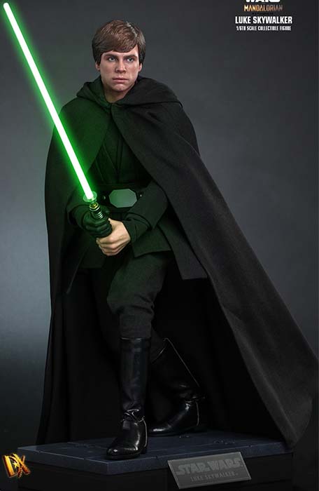 DX22 Luke Skywalker Jedi Knight with Grogu 1/6th Scale Collectible Figure Set | The Mandalorian | Star Wars