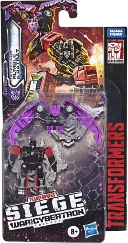 WFC-S46 Soundwave Spy Patrol 2 Pack Rumble & Ratbat Micromaster Scale | Transformers Generations War for Cybertron Siege Chapter