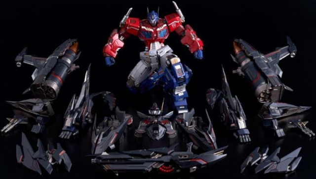 04UP Optimus Prime Jet Power Armor | Transformers Kuro Kara Kuri | Flame Toys