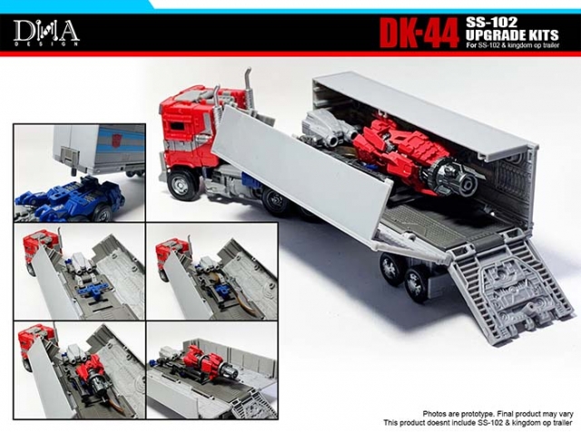 DK-44 Upgrade Kit for Buzzworthy Bumblebee SS-102 Optimus Prime | Dna Design | Upgrade Kit