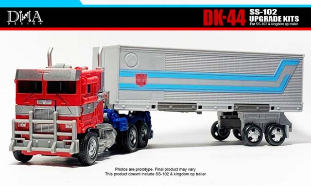 DK-44 Upgrade Kit for Buzzworthy Bumblebee SS-102 Optimus Prime | Dna Design | Upgrade Kit