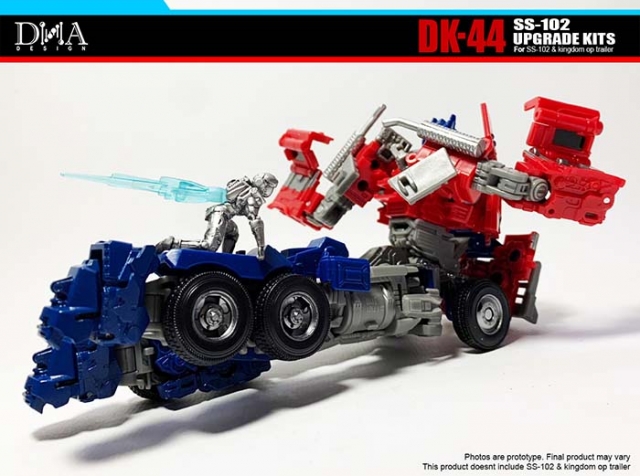 DK-44 Upgrade Kit for Buzzworthy Bumblebee SS-102 Optimus Prime | Dna Design | Upgrade Kit