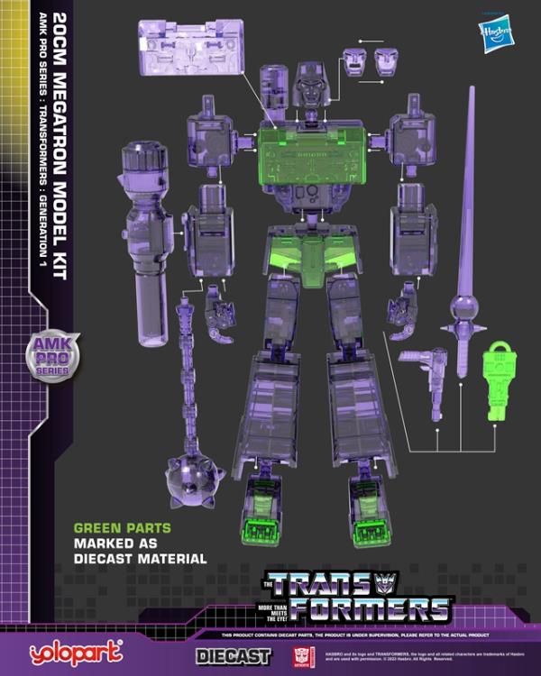 G1 Megatron AMK Pro Series Model Kit | Yolopark