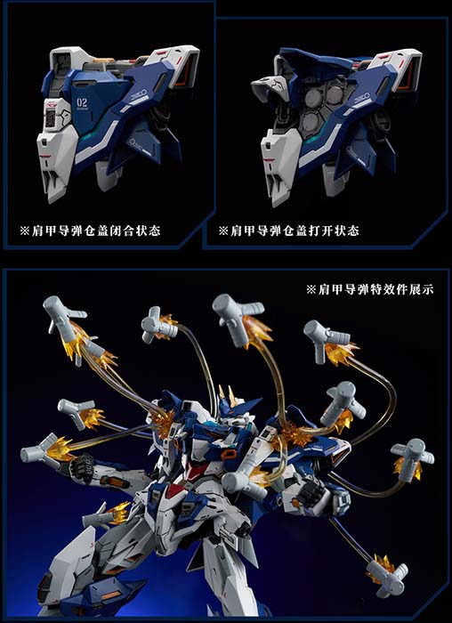 No. 2 Mecha Wolf Warrior Mega Mode 1/72 Scale | Crystal Envoy | AniMester x Nuclear Gold Reconstruction
