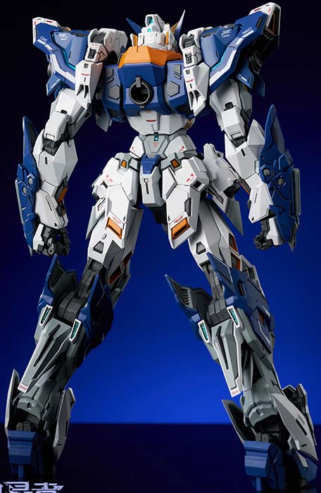 No. 2 Mecha Wolf Warrior Mega Mode 1/72 Scale | Crystal Envoy | AniMester x Nuclear Gold Reconstruction