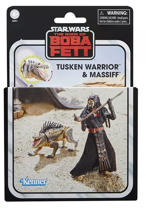 Tusken Warrior and Massiff 3.75-Inch Scale | Star Wars: The Book of Boba Fett | Star Wars The Vintage Collection