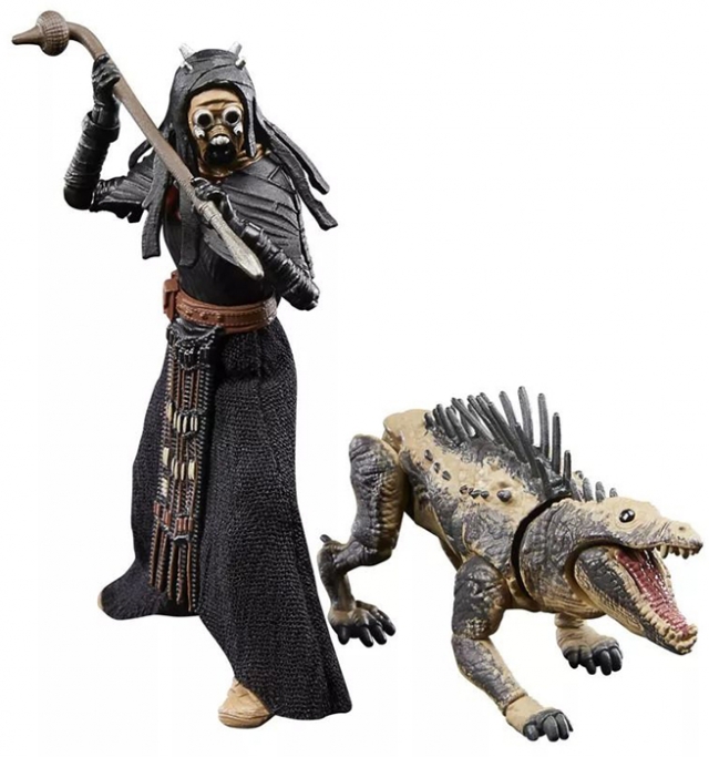 Tusken Warrior and Massiff 3.75-Inch Scale | Star Wars: The Book of Boba Fett | Star Wars The Vintage Collection
