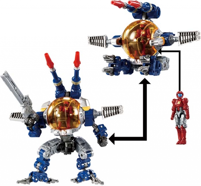 DA-102 Battle Buffalo MK-IV D-Caliber | Diaclone Reboot