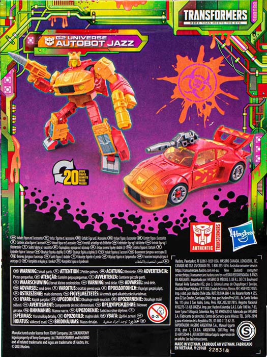 G2 Universe Autobot Jazz Deluxe Class | Transformers: Legacy Evolution