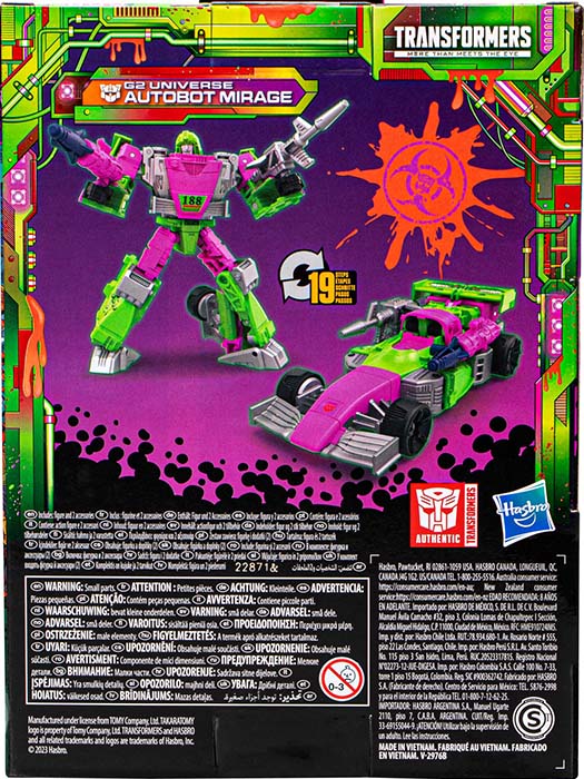 G2 Universe Autobot Mirage Deluxe Class | Transformers: Legacy Evolution