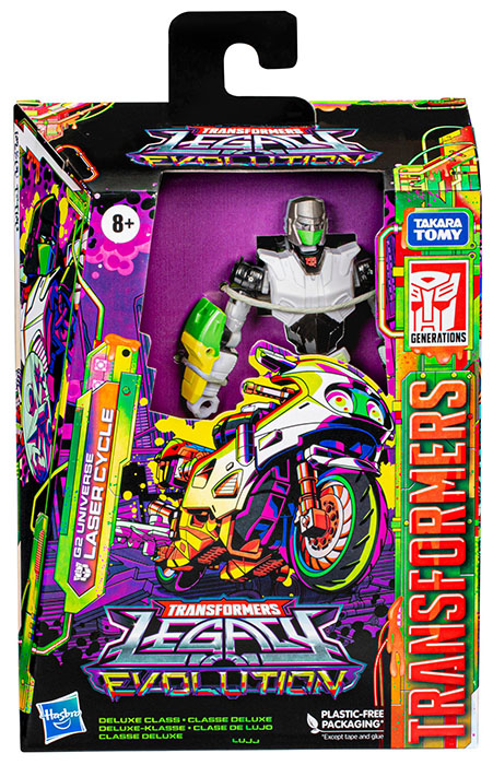 G2 Universe Laser Cycle Deluxe Class | Transformers: Legacy Evolution