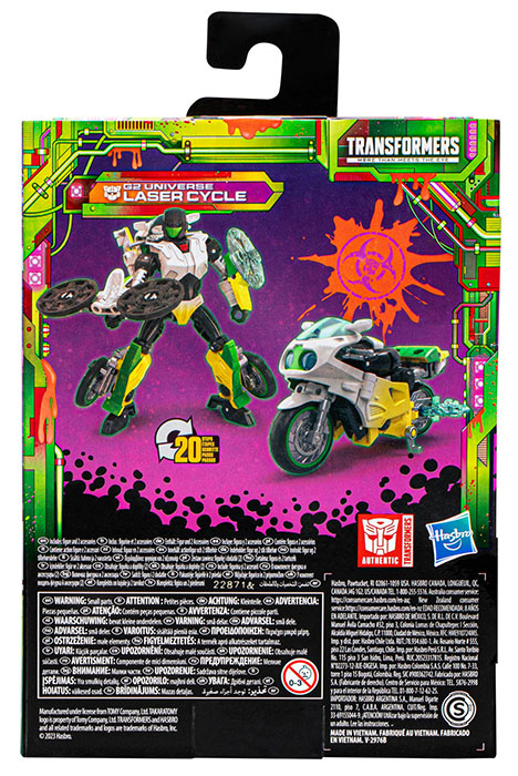 G2 Universe Laser Cycle Deluxe Class | Transformers: Legacy Evolution