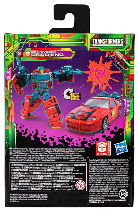 G2 Universe Dead End Deluxe Class | Transformers: Legacy Evolution