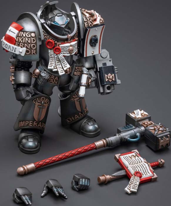 Grey Knights Nemesis Dreadknight with Terminator Caddon Vibova 1/18 Scale | Warhammer 40K | Joy Toy 