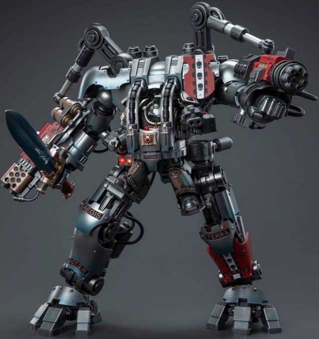 Grey Knights Nemesis Dreadknight with Terminator Caddon Vibova 1/18 Scale | Warhammer 40K | Joy Toy 