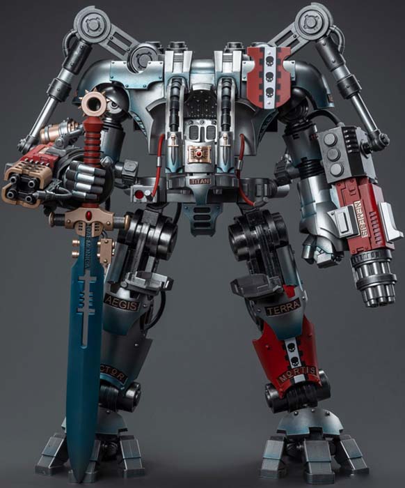 Grey Knights Nemesis Dreadknight with Terminator Caddon Vibova 1/18 Scale | Warhammer 40K | Joy Toy 