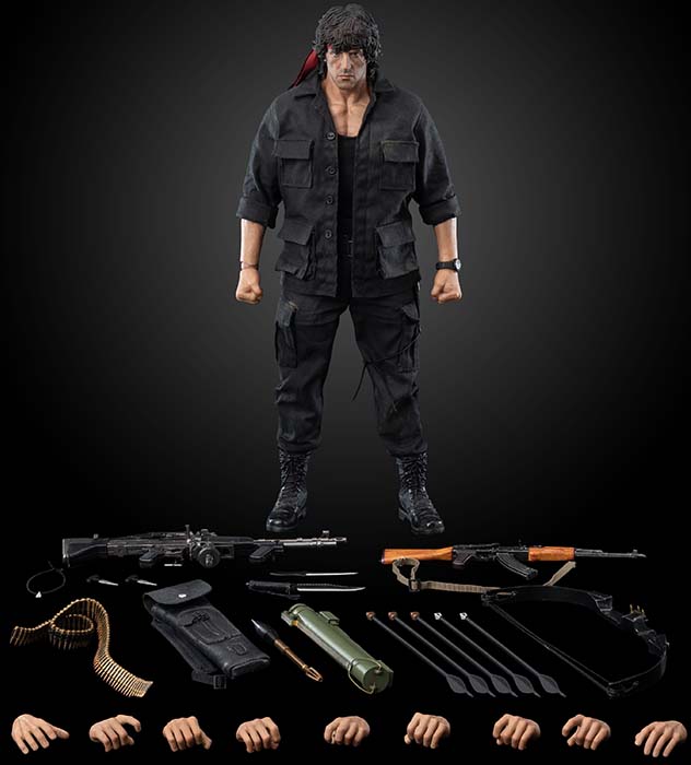 John Rambo 1/6 Scale Figure | Rambo: First Blood Part II | threezero