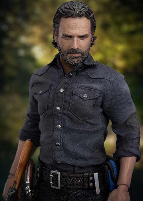 Rick Grimes 1/6 Scale Figure SiXTH | The Walking Dead Season 7 | threezero