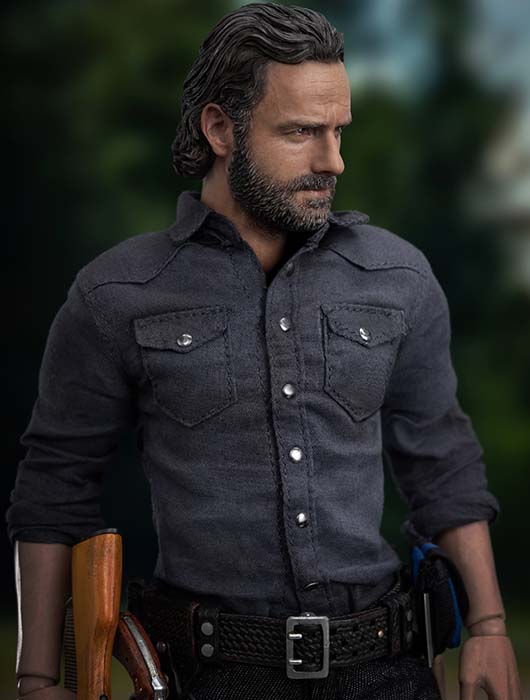 Rick Grimes 1/6 Scale Figure SiXTH | The Walking Dead Season 7 | threezero