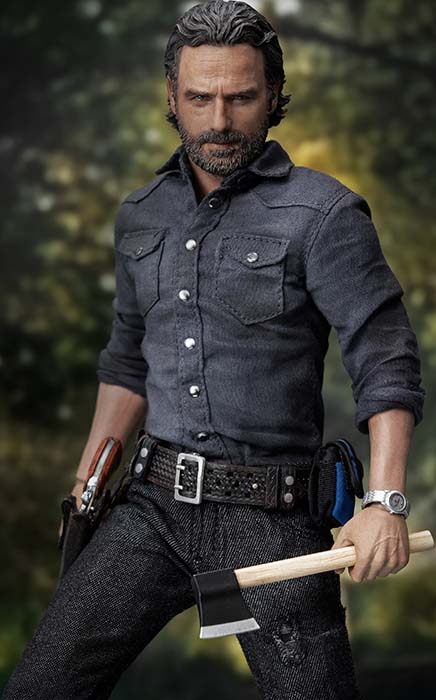 Rick Grimes 1/6 Scale Figure SiXTH | The Walking Dead Season 7 | threezero