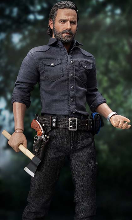 Rick Grimes 1/6 Scale Figure SiXTH | The Walking Dead Season 7 | threezero