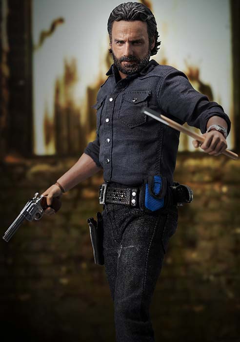 Rick Grimes 1/6 Scale Figure SiXTH | The Walking Dead Season 7 | threezero