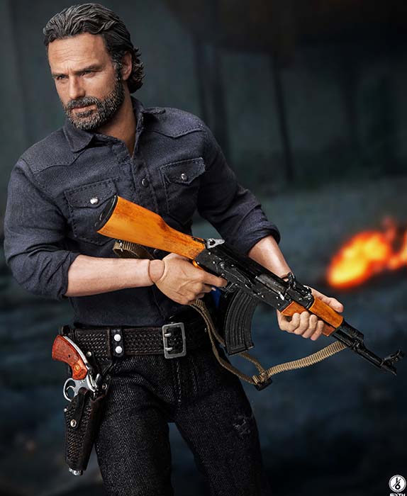 Rick Grimes 1/6 Scale Figure SiXTH | The Walking Dead Season 7 | threezero