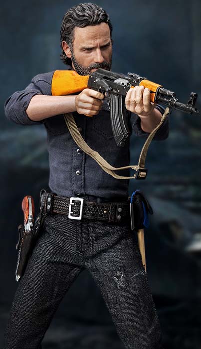 Rick Grimes 1/6 Scale Figure SiXTH | The Walking Dead Season 7 | threezero