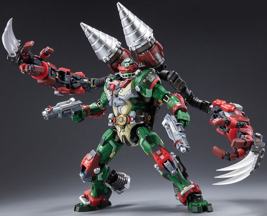 HB0013 Raphael | Heat Boys TMNT Mecha Figure | TFSource
