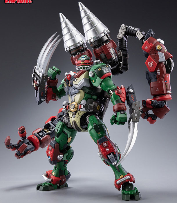 HB0013 Raphael | Heat Boys TMNT Mecha Figure | TFSource