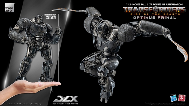 Optimus Primal DLX Scale Collectible Figure | Transformers: Rise Of The Beasts | threezero