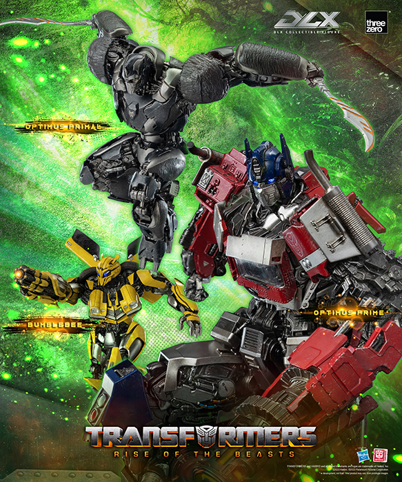 Optimus Primal DLX Scale Collectible Figure | Transformers: Rise Of The Beasts | threezero