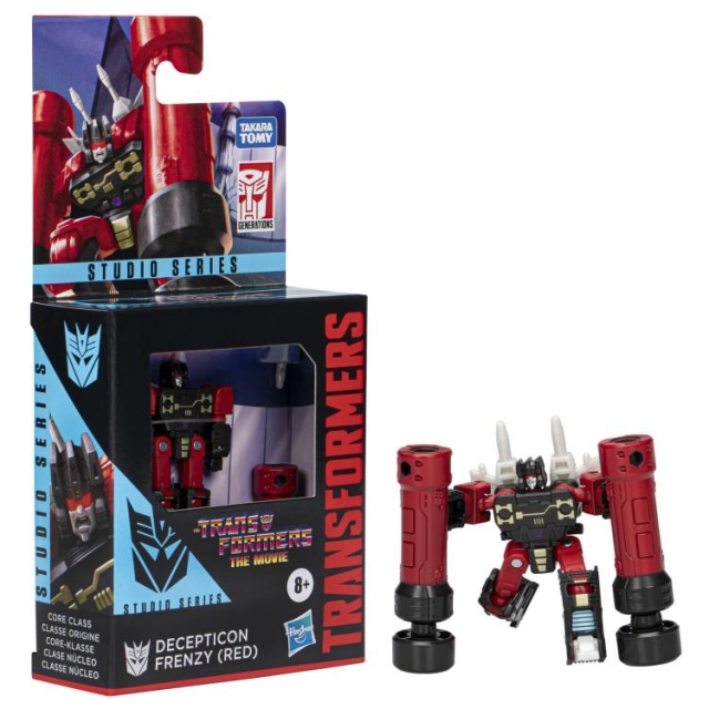 Decepticon Frenzy (Red) Core Class | Transformers Studio Series | Transformers: The Movie 86