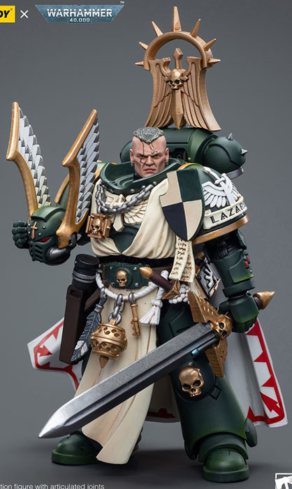 Dark Angels Master Lazarus 1/18 Scale | Warhammer 40K | Joy Toy