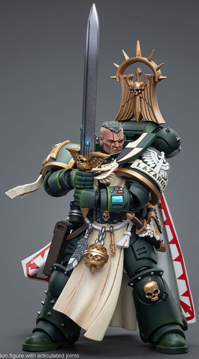 Dark Angels Master Lazarus 1/18 Scale | Warhammer 40K | Joy Toy
