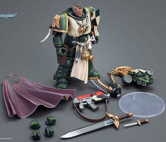 Dark Angels Master Lazarus 1/18 Scale | Warhammer 40K | Joy Toy