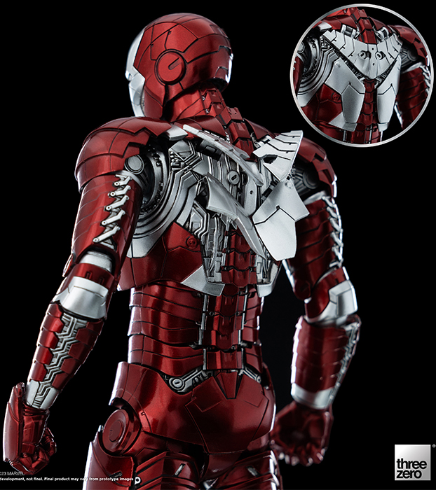 Iron Man Mark V DLX Collectible Figure| Iron Man 2 | threezero