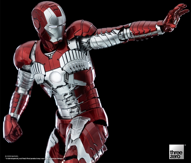 Iron Man Mark V DLX Collectible Figure| Iron Man 2 | threezero