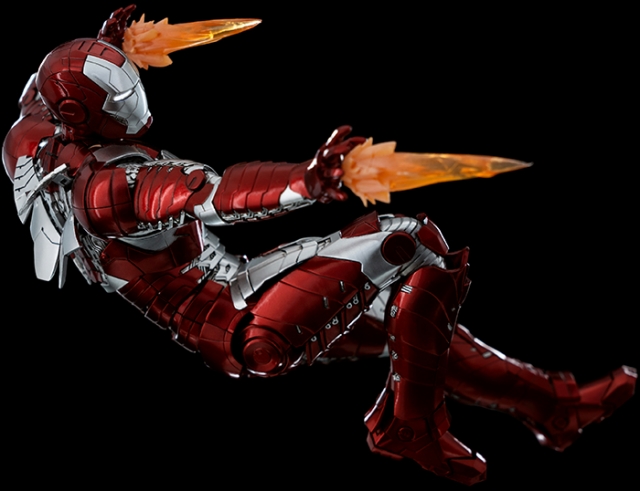 Iron Man Mark V DLX Collectible Figure| Iron Man 2 | threezero