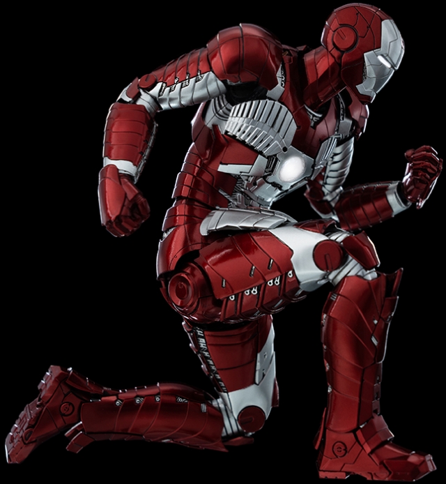 Iron Man Mark V DLX Collectible Figure| Iron Man 2 | threezero
